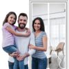 white magnetic doorway screen company