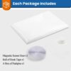 Door Fly Screen White - 60cm (W) x 210cm (H): image 3