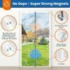 Door Fly Screen White - 60cm (W) x 210cm (H): image 6
