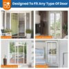 Door Fly Screen White - 60cm (W) x 210cm (H): image 7