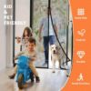 Magnetic Screen Door - Black, 60cm (W) x 180cm (H) - for Caravans/RV: image 4