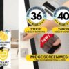 Mosquito Mesh Door - Black, 60cm (W) x 180cm (H) - for Caravans/RV: image 7